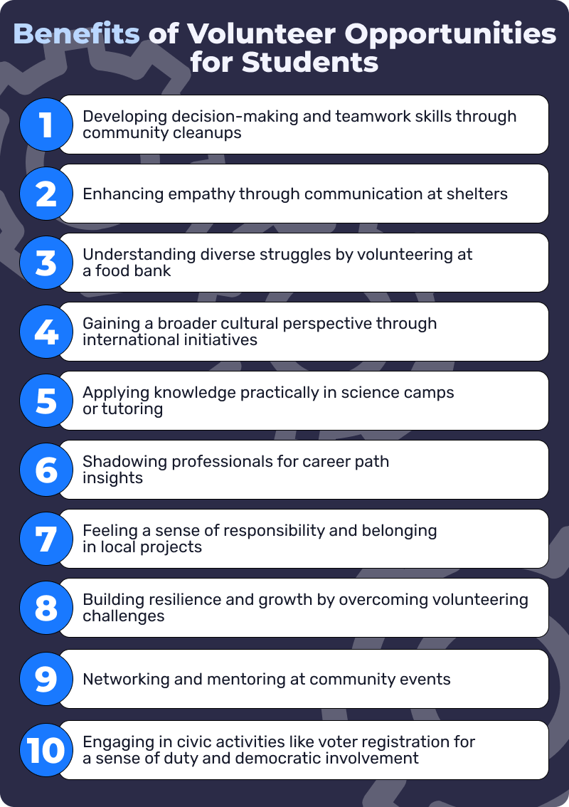 benefits o volunteering